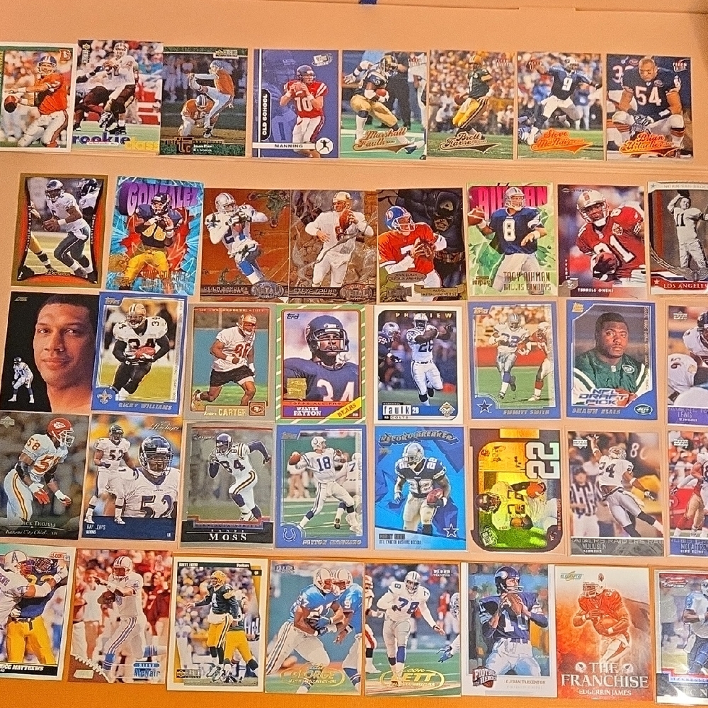 Vintage 90's And 2000's FOOTBALL CARDS